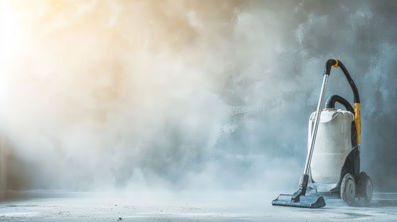 Dust And Debris Removal Left After Construction Projects